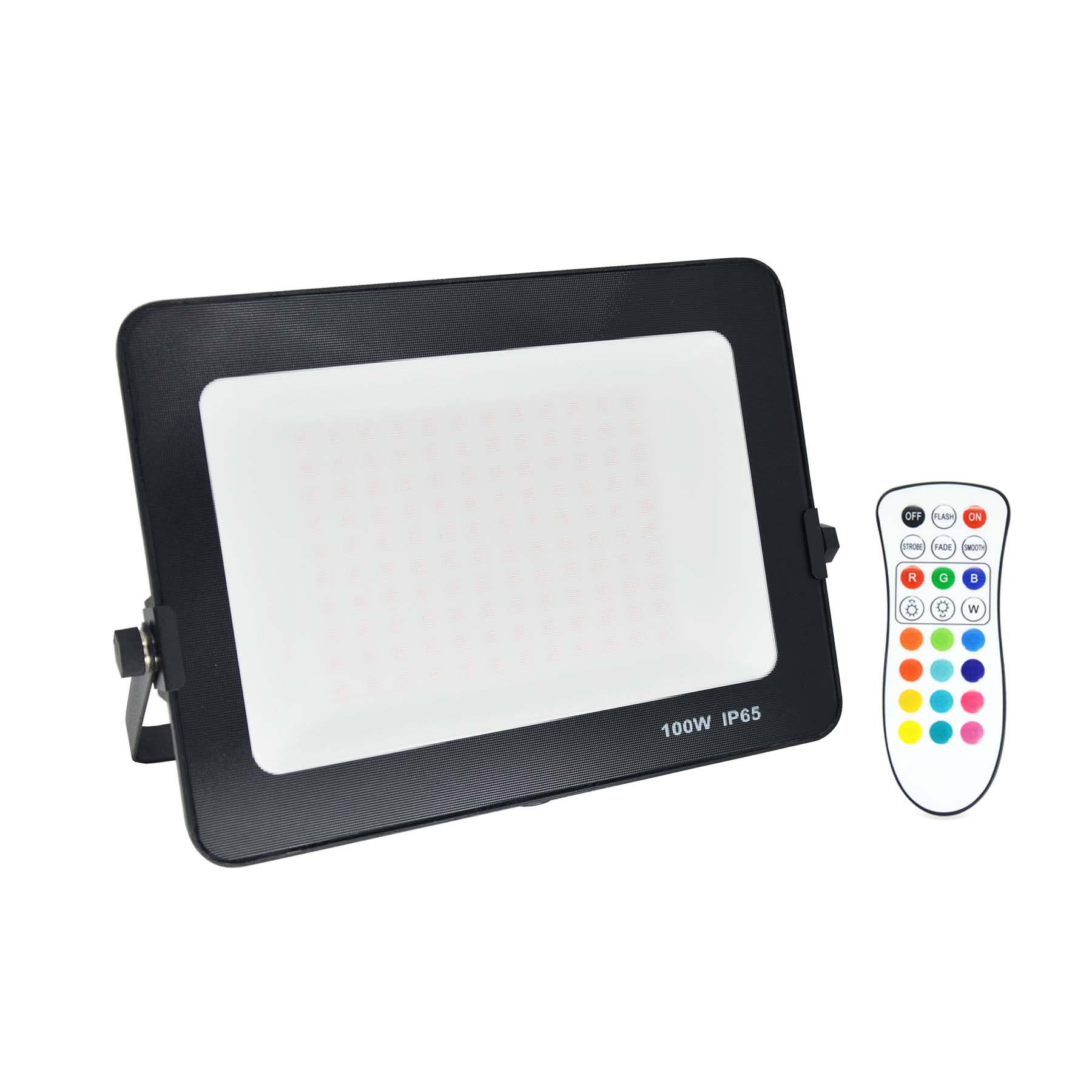 Infinity Black Casing LED Colour Changing RGB Flood Light