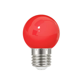 G.W.S LED Wholesale LED Bulbs 3W / Red / 5 3W E27 Bayonet Festoon LED Coloured Bulb Red
