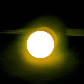 G.W.S LED Wholesale LED Bulbs 3W / Yellow / 5 3W E27 Bayonet Festoon LED Coloured Bulb Yellow
