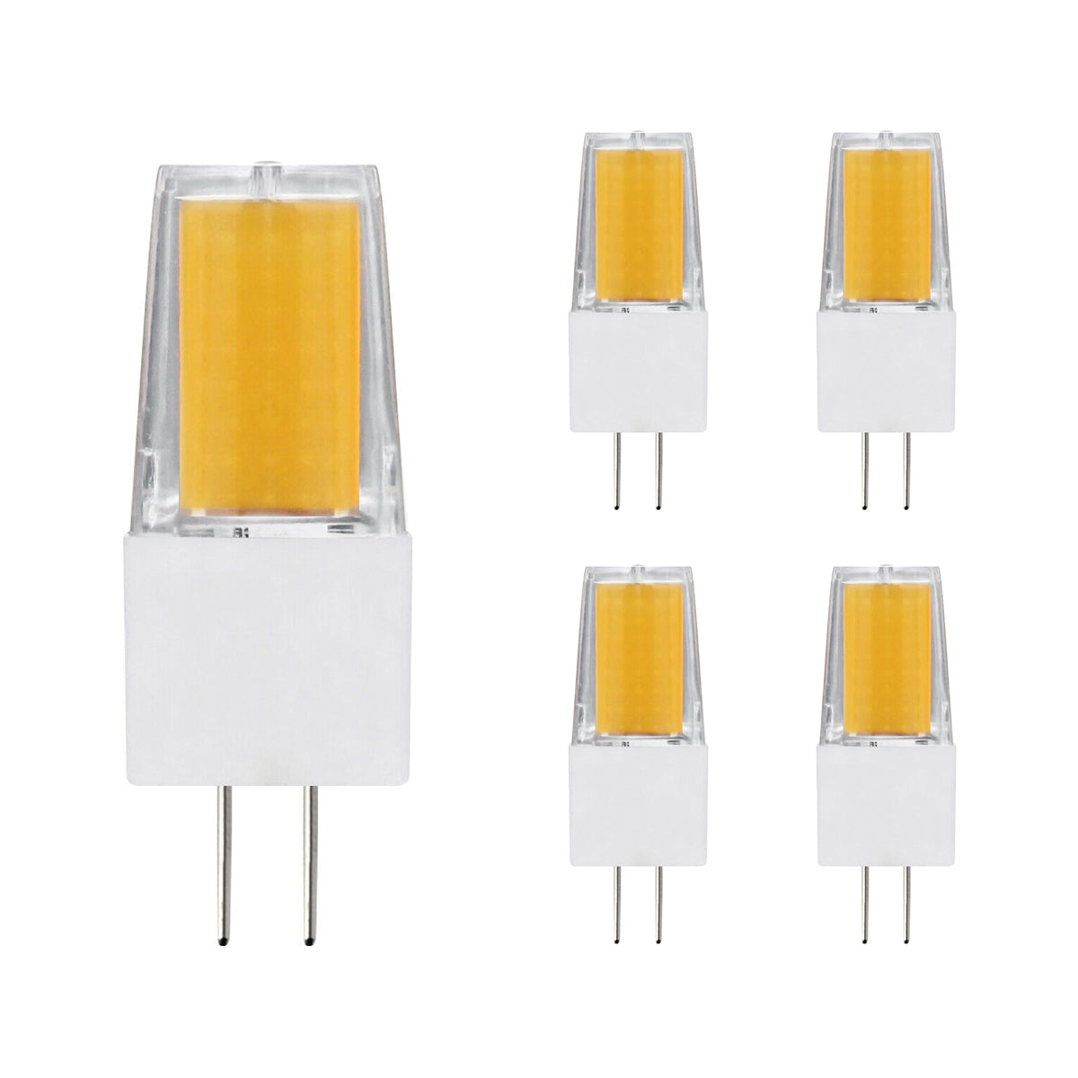 G.W.S LED Wholesale LED Bulbs G4 / Warm White (3000K) / 5 AC230V 3W G4 LED Capsule Bulb