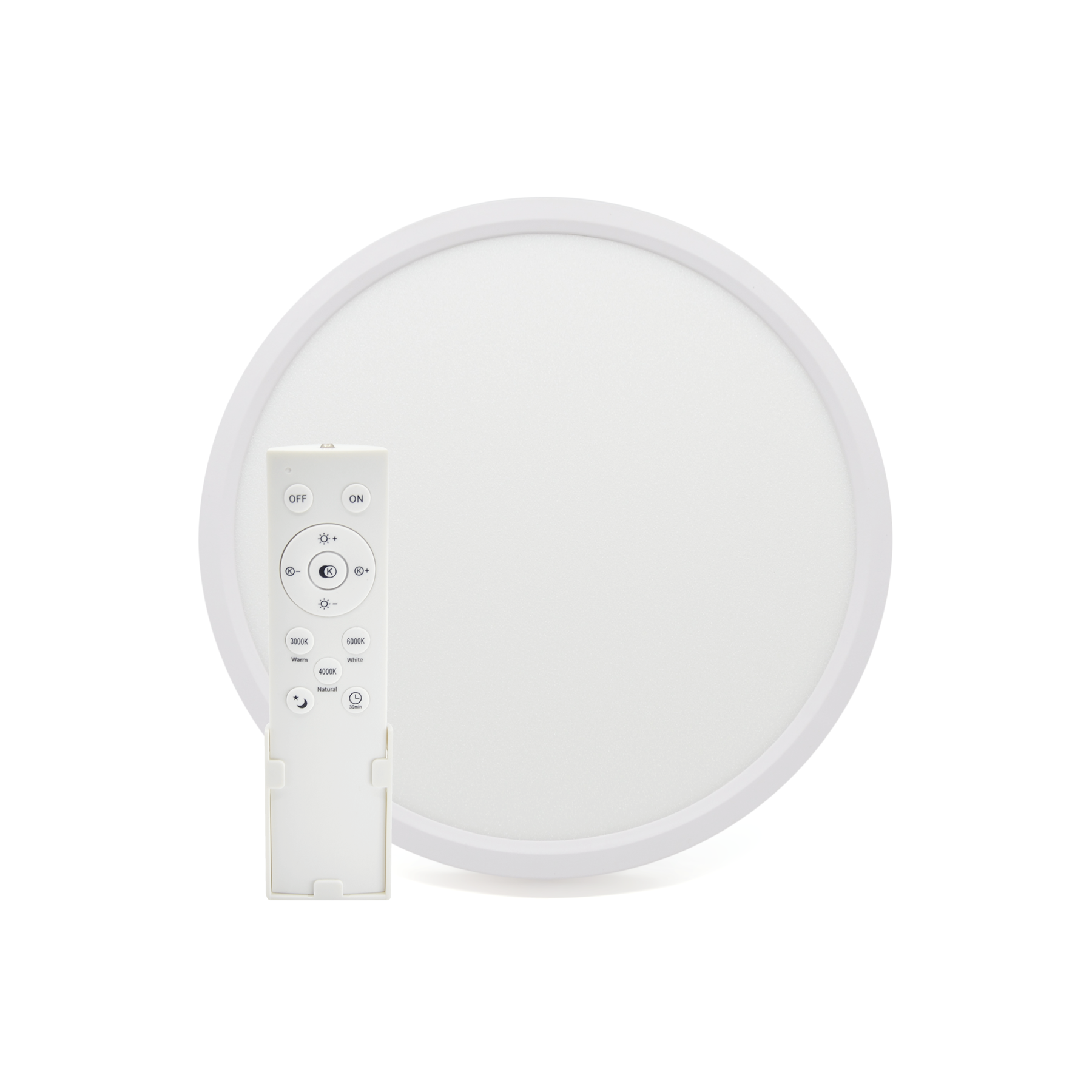 G.W.S LED Wholesale LED Ceiling Lights 18W / Tricolour (3000K+4000K+6000K) Slim LED Ceiling Light 3CCT With Remote Control IP20