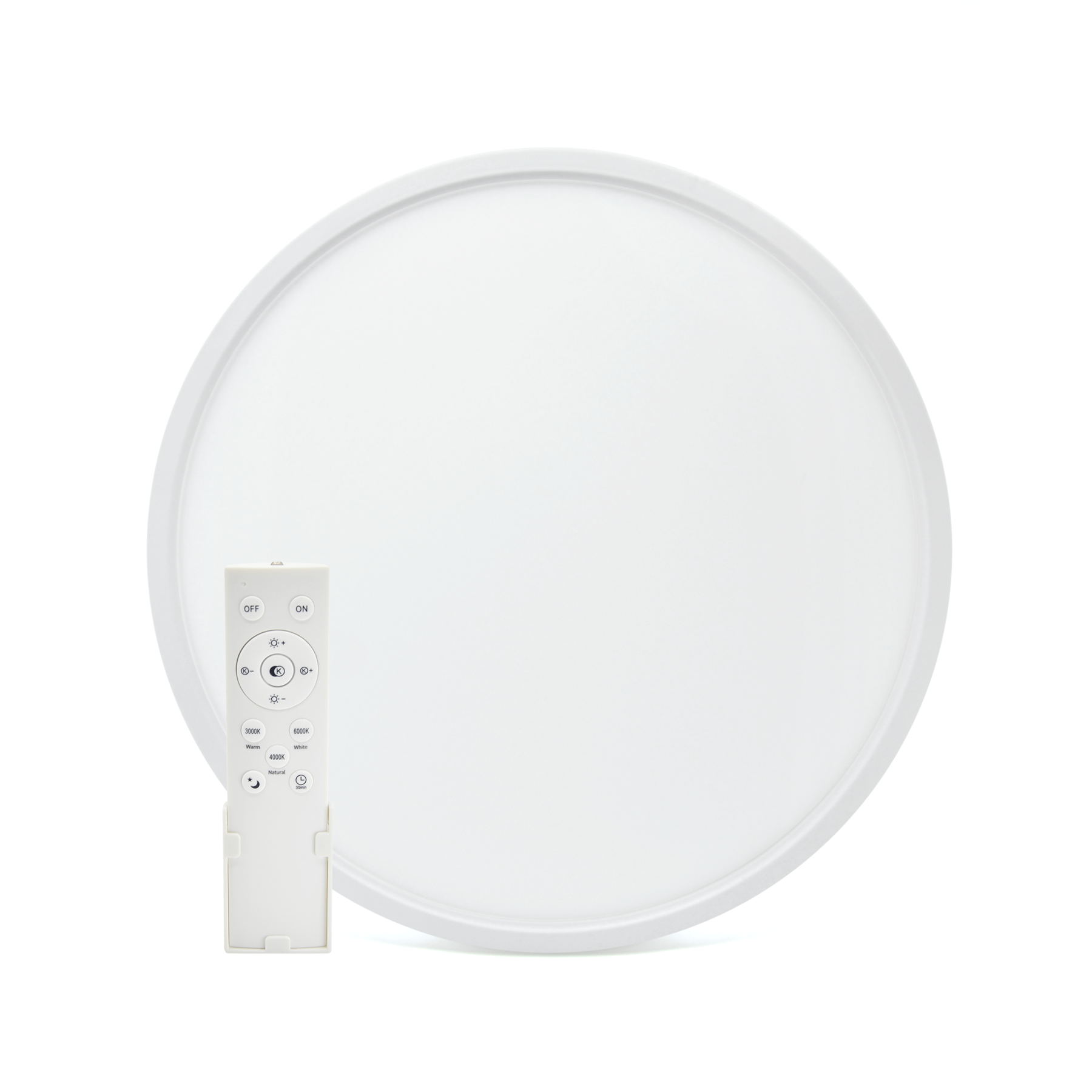 G.W.S LED Wholesale LED Ceiling Lights 24W / Tricolour (3000K+4000K+6000K) Slim LED Ceiling Light 3CCT With Remote Control IP20