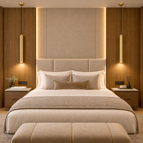 G.W.S LED Wholesale LED Ceiling Lights Gold LED Cylinder Pendant Light