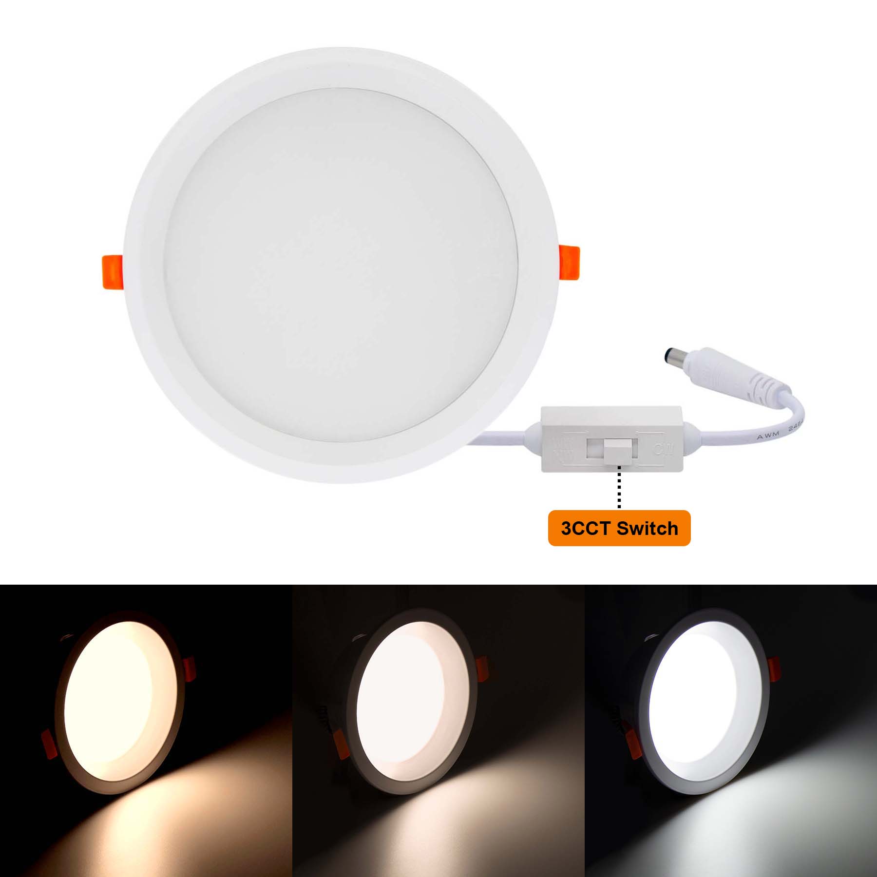 G.W.S LED Wholesale LED Downlights Commercial Backlit Recessed LED Downlight