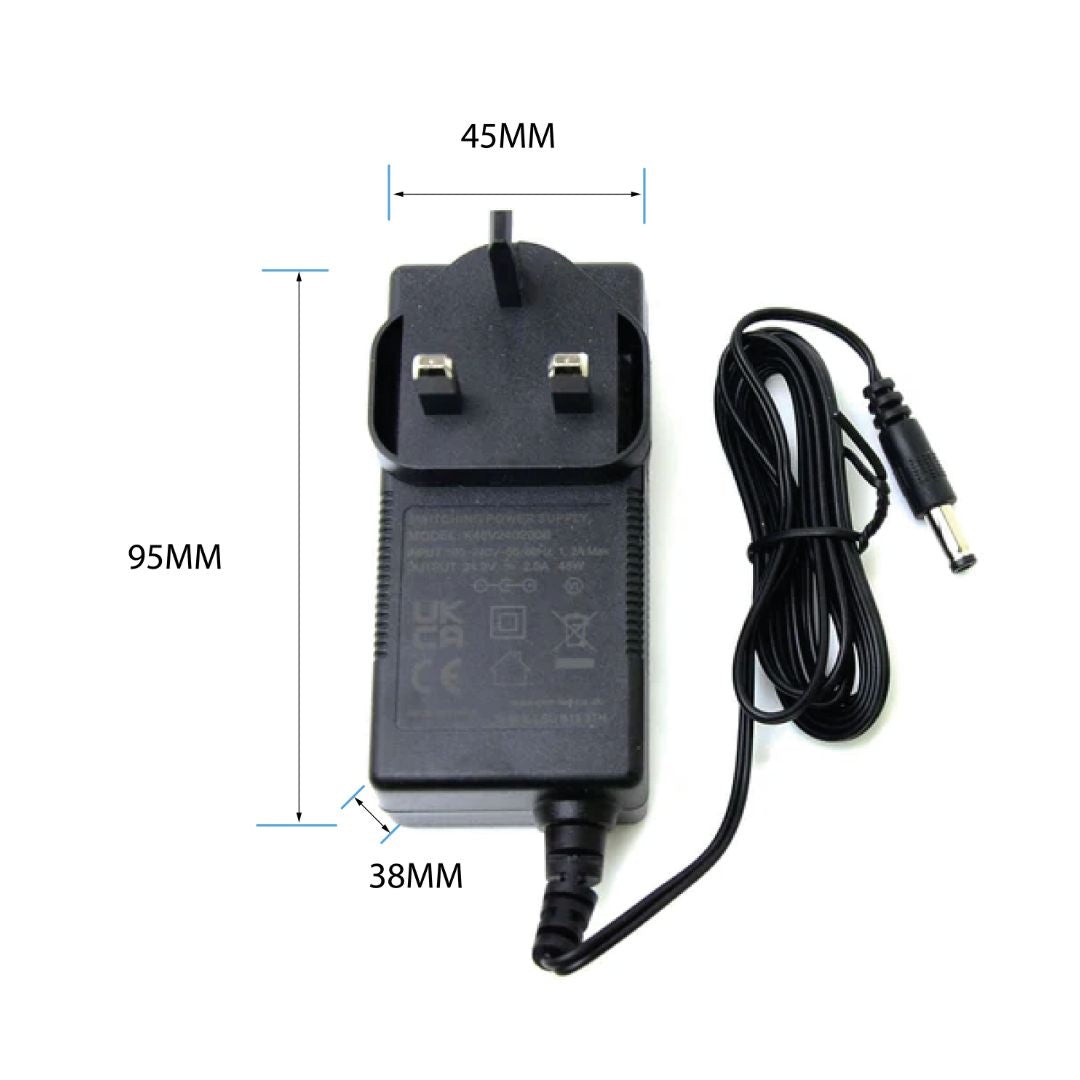 G.W.S LED Wholesale LED Drivers/LED Power Supplies 24V / 48W Plug & Play LED Power Supply Transformer DC 24V 48W 2A IP20
