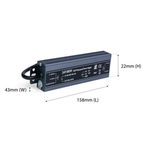 G.W.S LED Wholesale LED Drivers/LED Power Supplies 24V / 80W LED Power Supply Transformer DC 24V 80W 3.3A IP67
