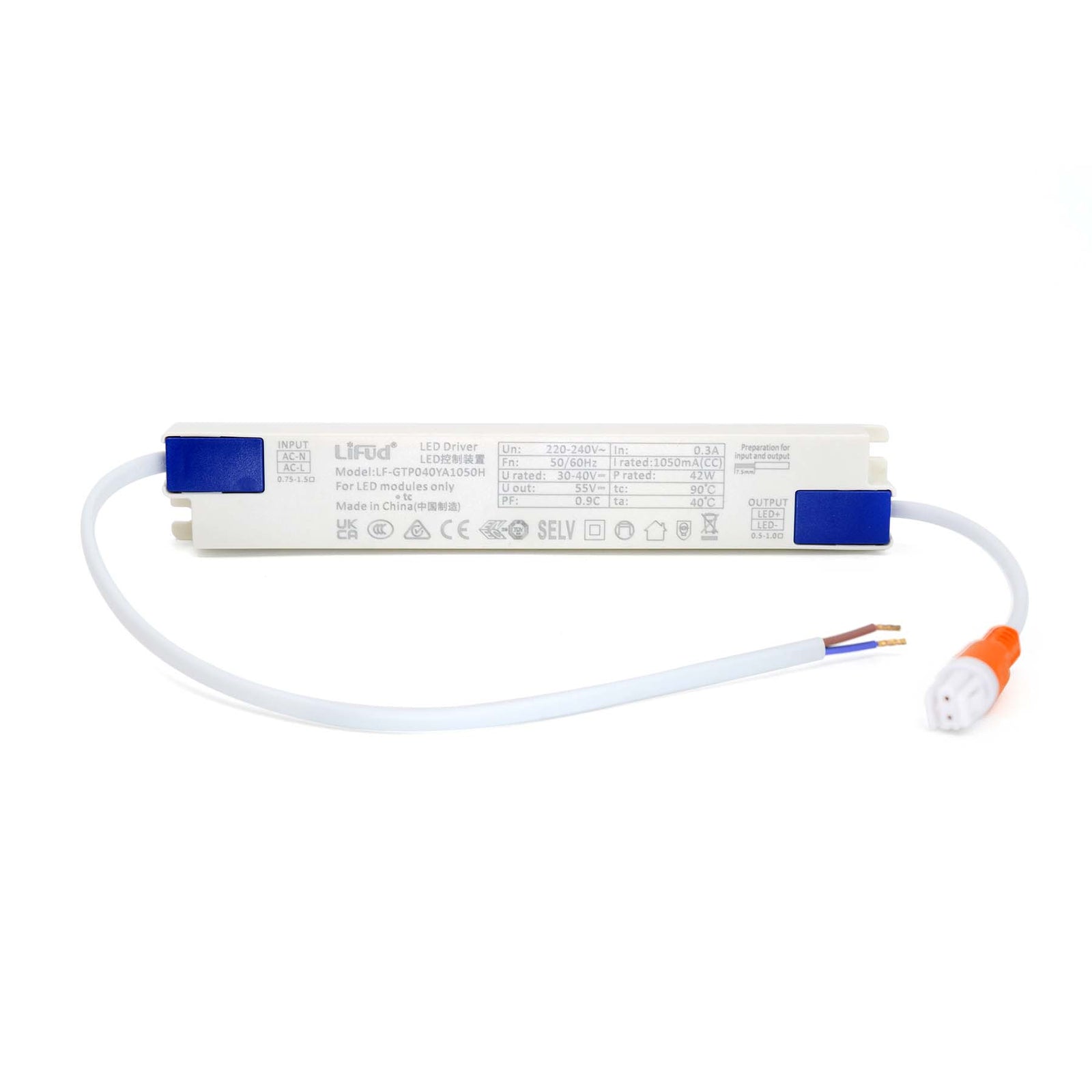 Lifud LED Slim Linear Constant Current Driver Non-Dimmable 42W