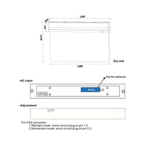 G.W.S LED Wholesale LED Emergency Lights 2W LED Emergency Exit Light - Exit Sign