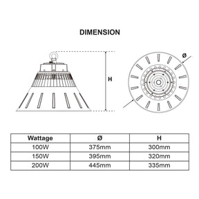 G.W.S LED Wholesale LED High Bay Lights Industrial LED High Bay Light