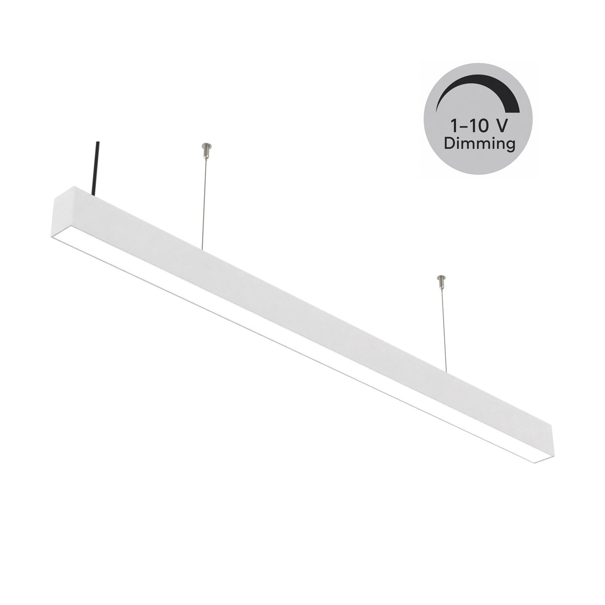 G.W.S LED Wholesale LED Linear Lights 1-10V Dimming / 2FT / 3CCT (3000K+4000K+6000K) White LED Linkable Linear Light With Toolless Locking System