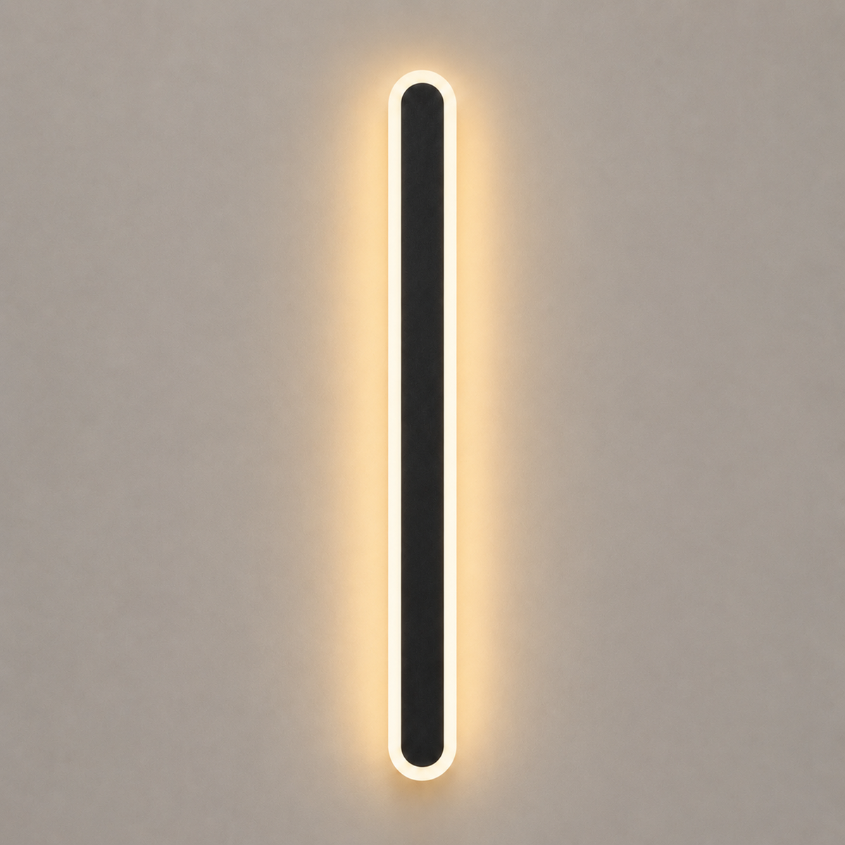 G.W.S LED Wholesale LED Linear Lights Black LED Oval Linear Wall Light