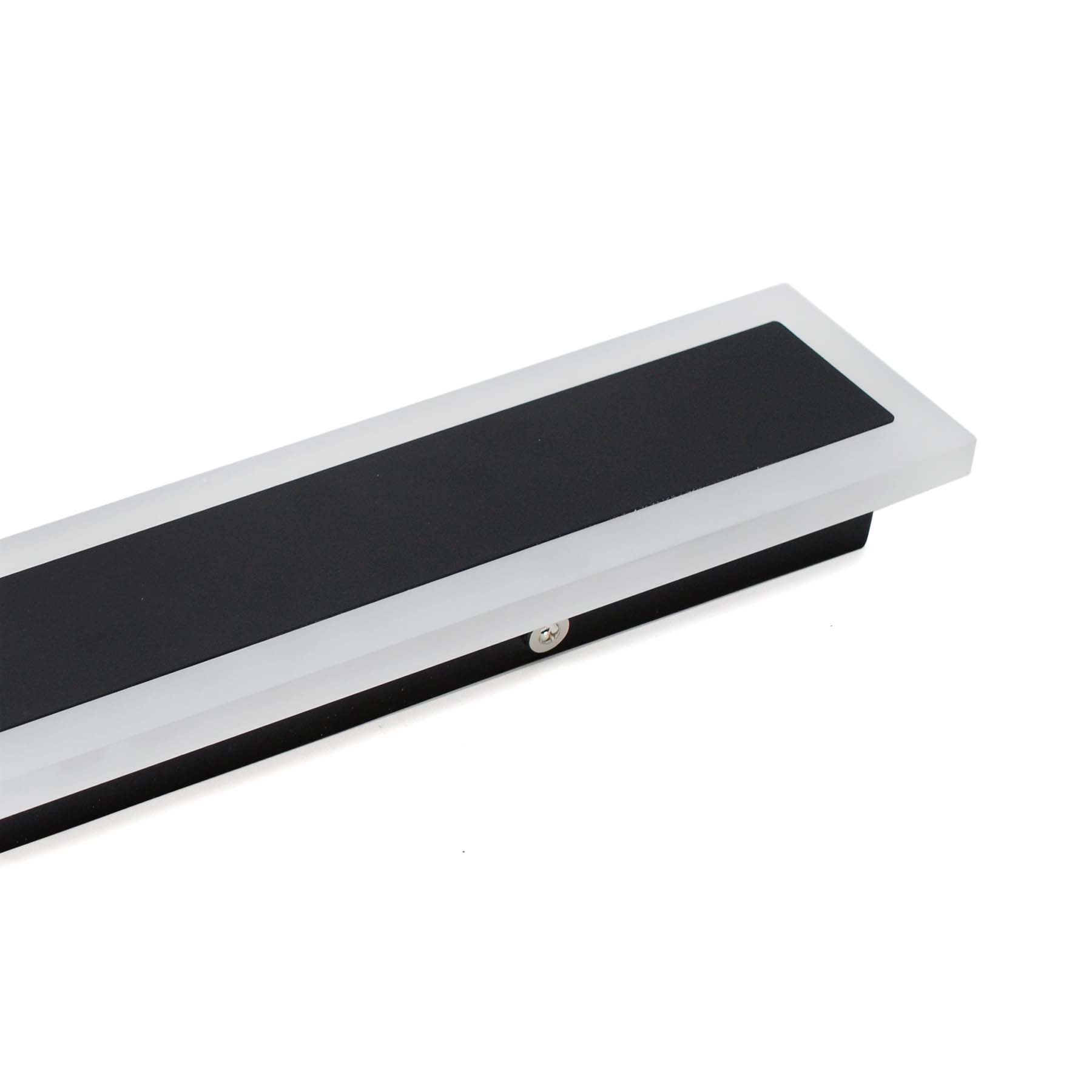 G.W.S LED Wholesale LED Linear Lights Black LED Rectangular Linear Wall Light