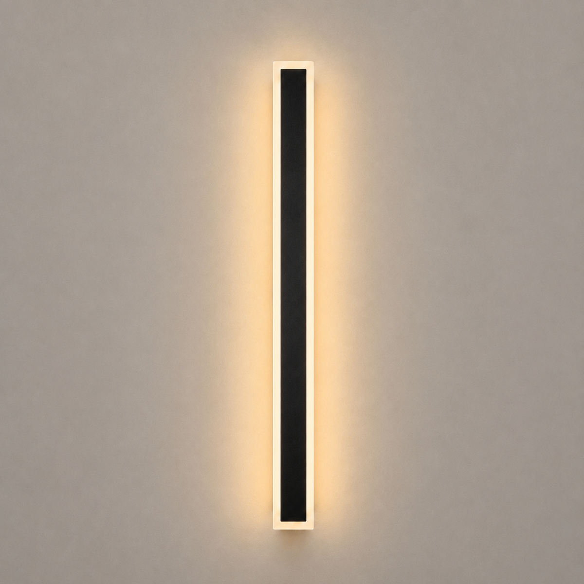 G.W.S LED Wholesale LED Linear Lights Black LED Rectangular Linear Wall Light