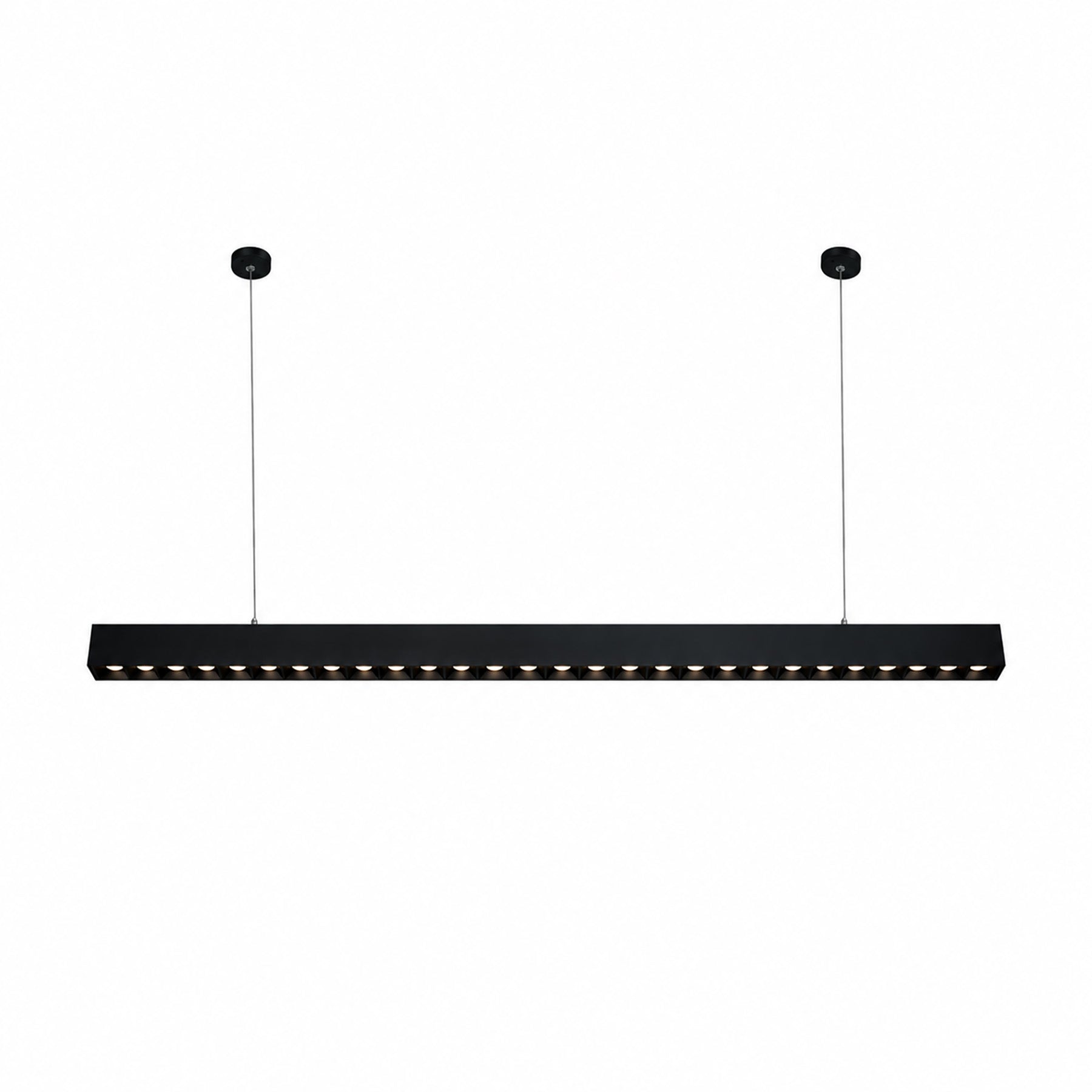 G.W.S LED Wholesale LED Linear Lights Modern Black LED Ultra Slim Linear Ceiling Pendant Light