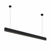 G.W.S LED Wholesale LED Linear Lights Modern Black LED Ultra Slim Linear Ceiling Pendant Light
