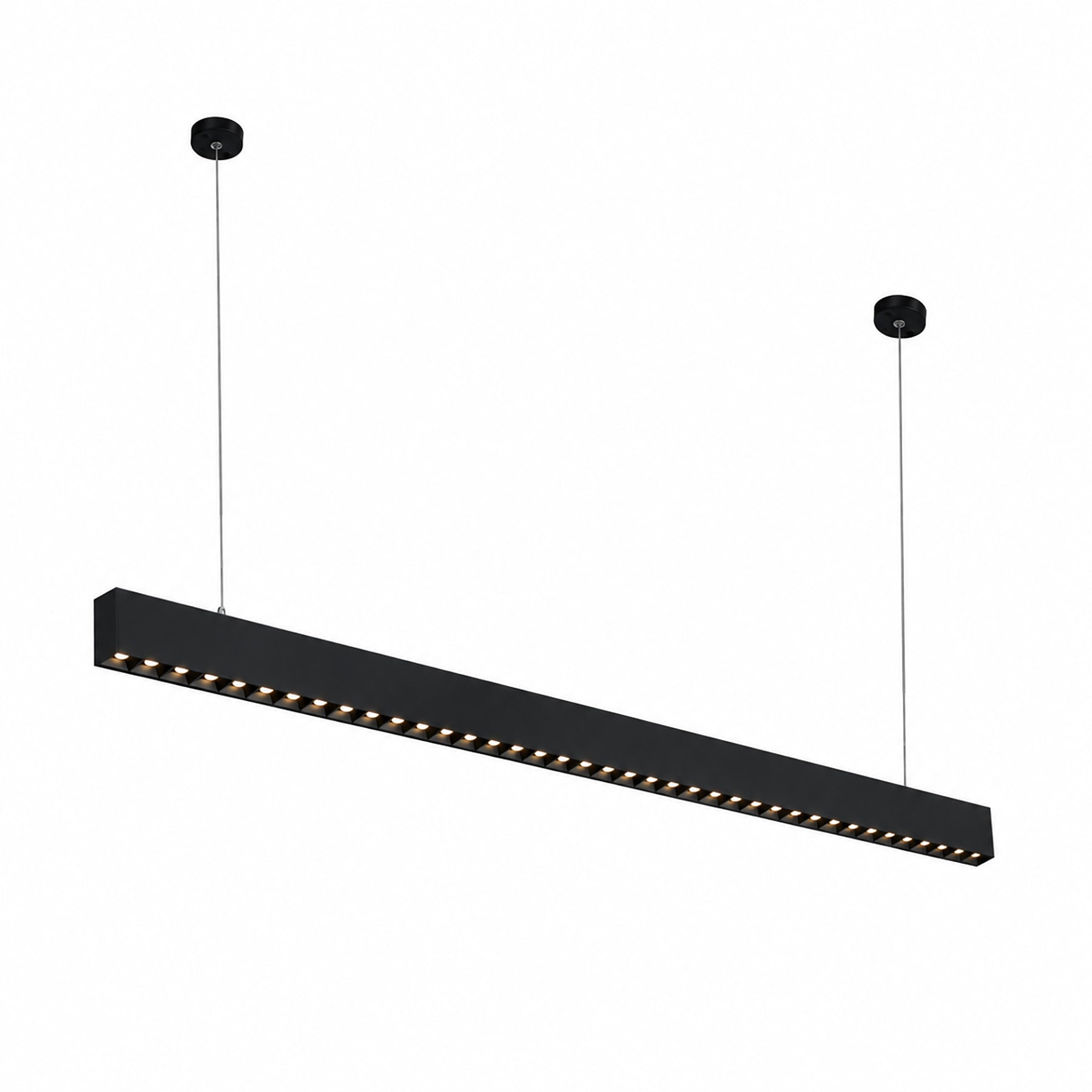 G.W.S LED Wholesale LED Linear Lights Modern Black LED Ultra Slim Linear Ceiling Pendant Light