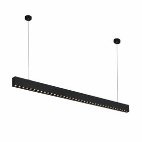 G.W.S LED Wholesale LED Linear Lights Modern Black LED Ultra Slim Linear Ceiling Pendant Light
