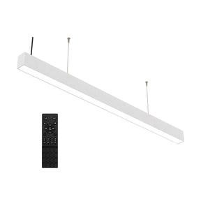 G.W.S LED Wholesale LED Linear Lights RF Remote Control / 2FT / 3CCT (3000K+4000K+6000K) White LED Linkable Linear Light With Toolless Locking System