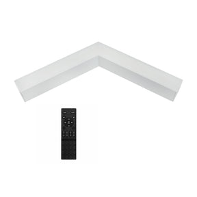 G.W.S LED Wholesale LED Linear Lights RF Remote Control / White / 3CCT (3000K+4000K+6000K) LED Linear Light 120° L Shape Connector Module
