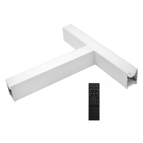 G.W.S LED Wholesale LED Linear Lights RF Remote Control / White / 3CCT (3000K+4000K+6000K) LED Linear Light T Shape Connector Module