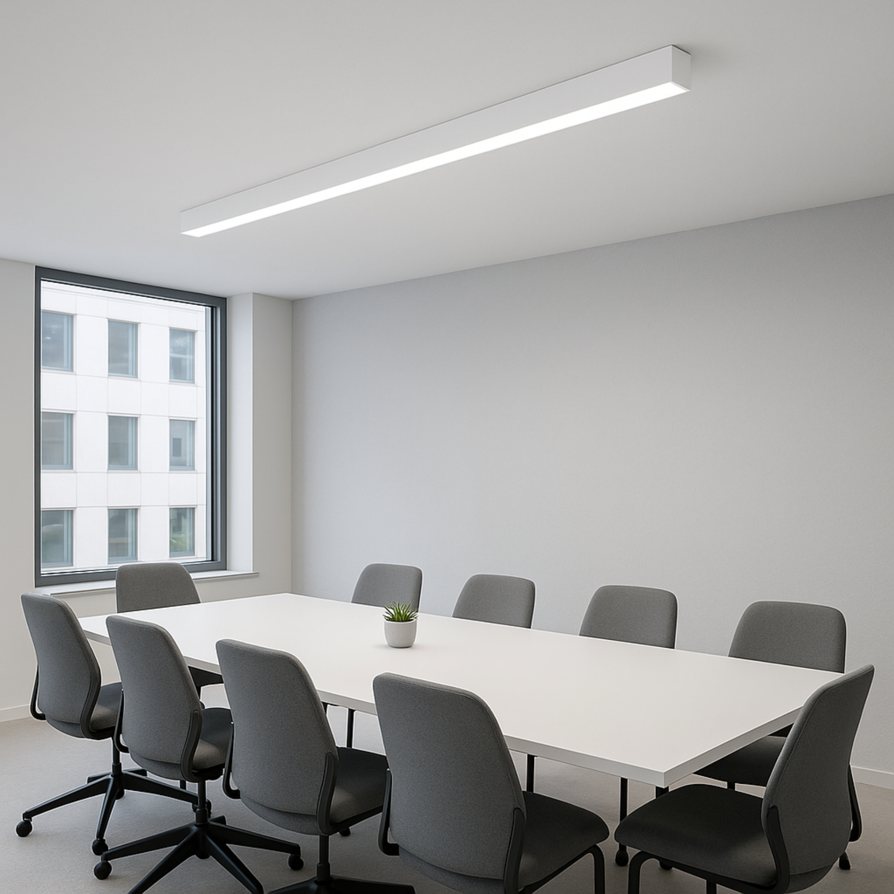 G.W.S LED Wholesale LED Linear Lights White LED Linkable Linear Light With Toolless Locking System