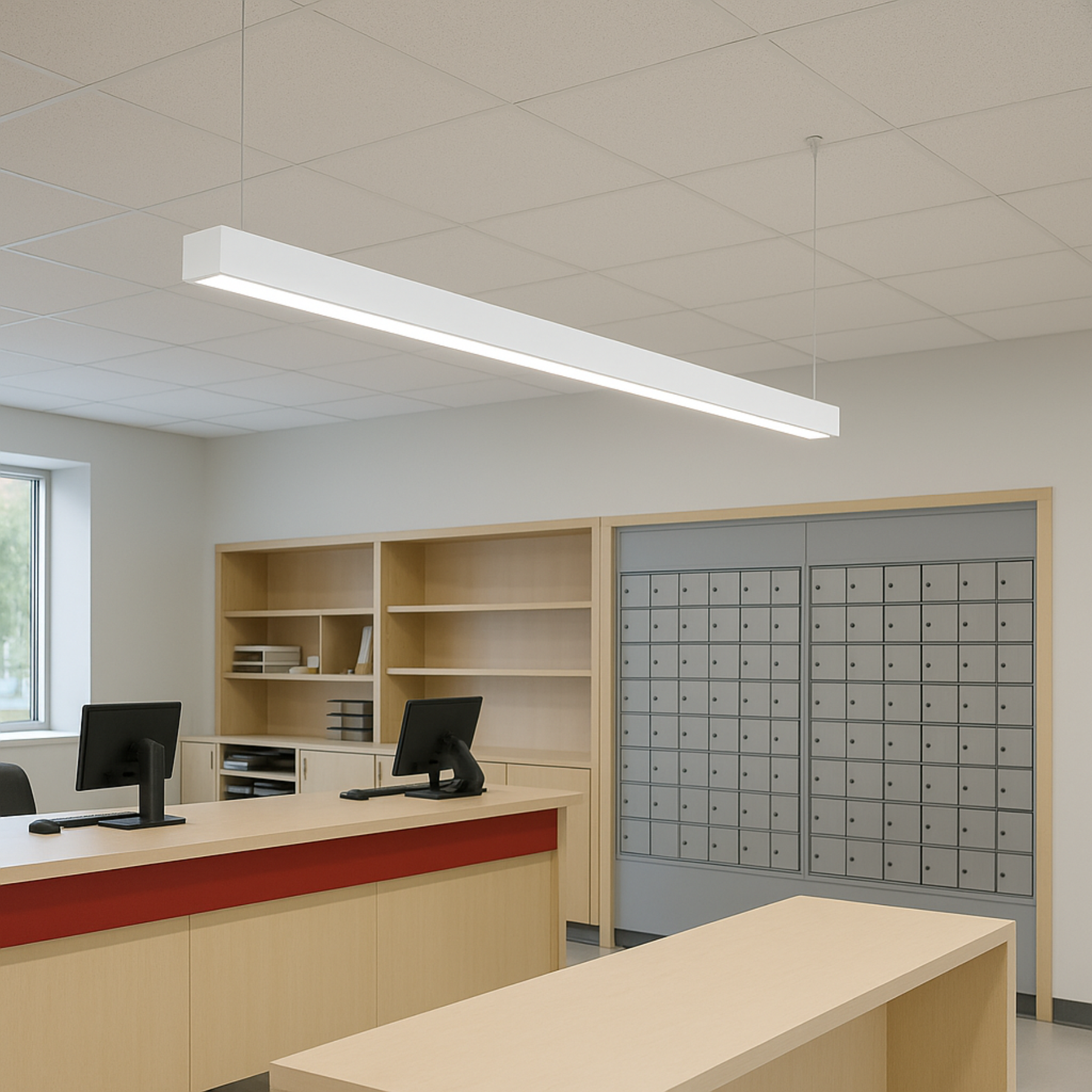 G.W.S LED Wholesale LED Linear Lights White LED Linkable Linear Light With Toolless Locking System