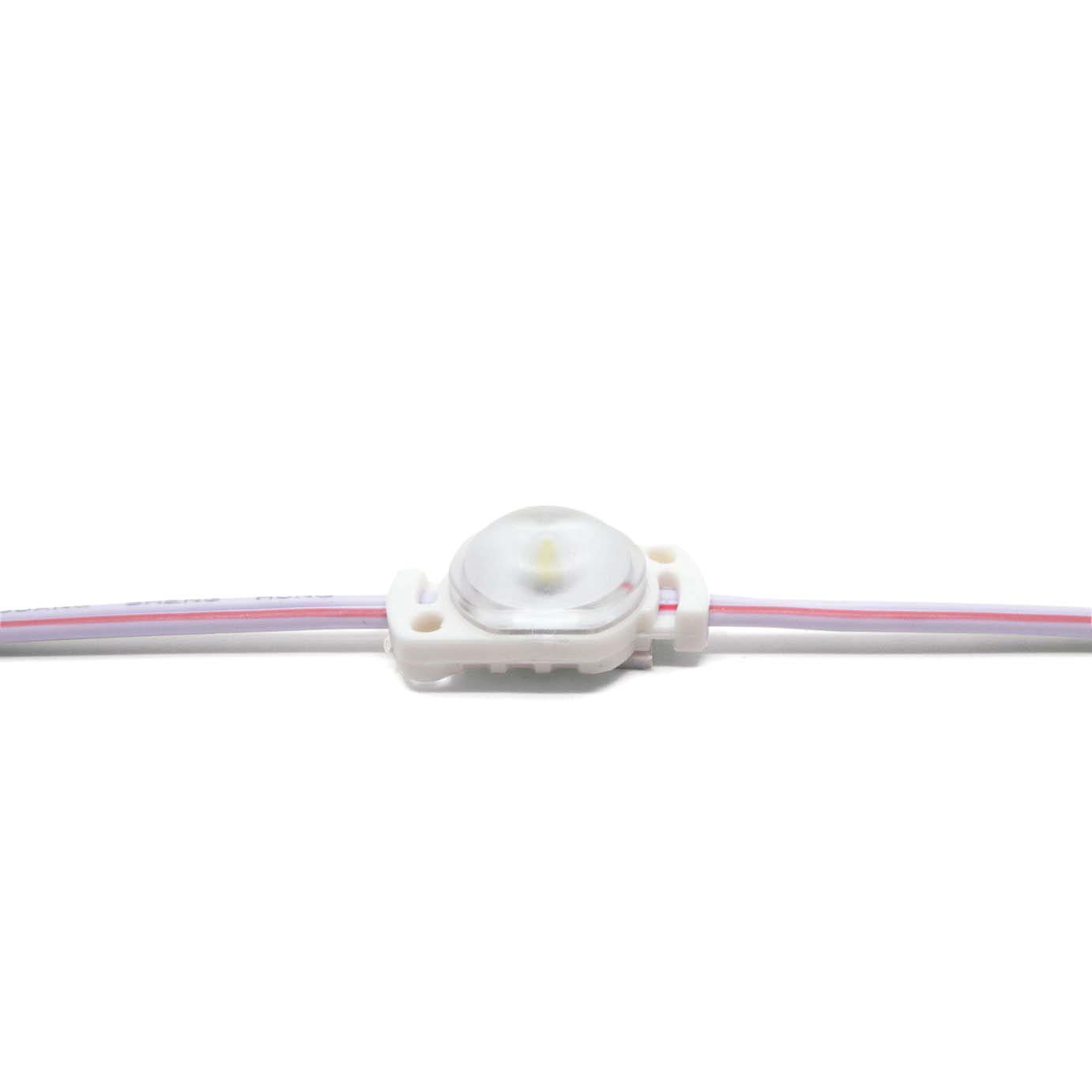 G.W.S LED Wholesale LED Module Lights 2835 0.5W 1 LED Injection Module – 12V Cool White, IP67 for Signage