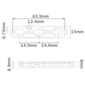 G.W.S LED Wholesale LED Module Lights 5050 0.72W 3 LED Injection Module – 12V RGB, IP67 for Signage
