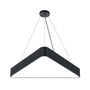 G.W.S LED Wholesale LED Pendant Light 48W / 3CCT (3000K+4000K+6500K) Black LED Triangular Pendant Light 3CCT