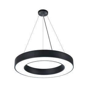 G.W.S LED Wholesale LED Pendant Light Black LED Halo Ring Pendant Light 3CCT