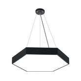 G.W.S LED Wholesale LED Pendant Light Black LED Hexagon Pendant Light 3CCT