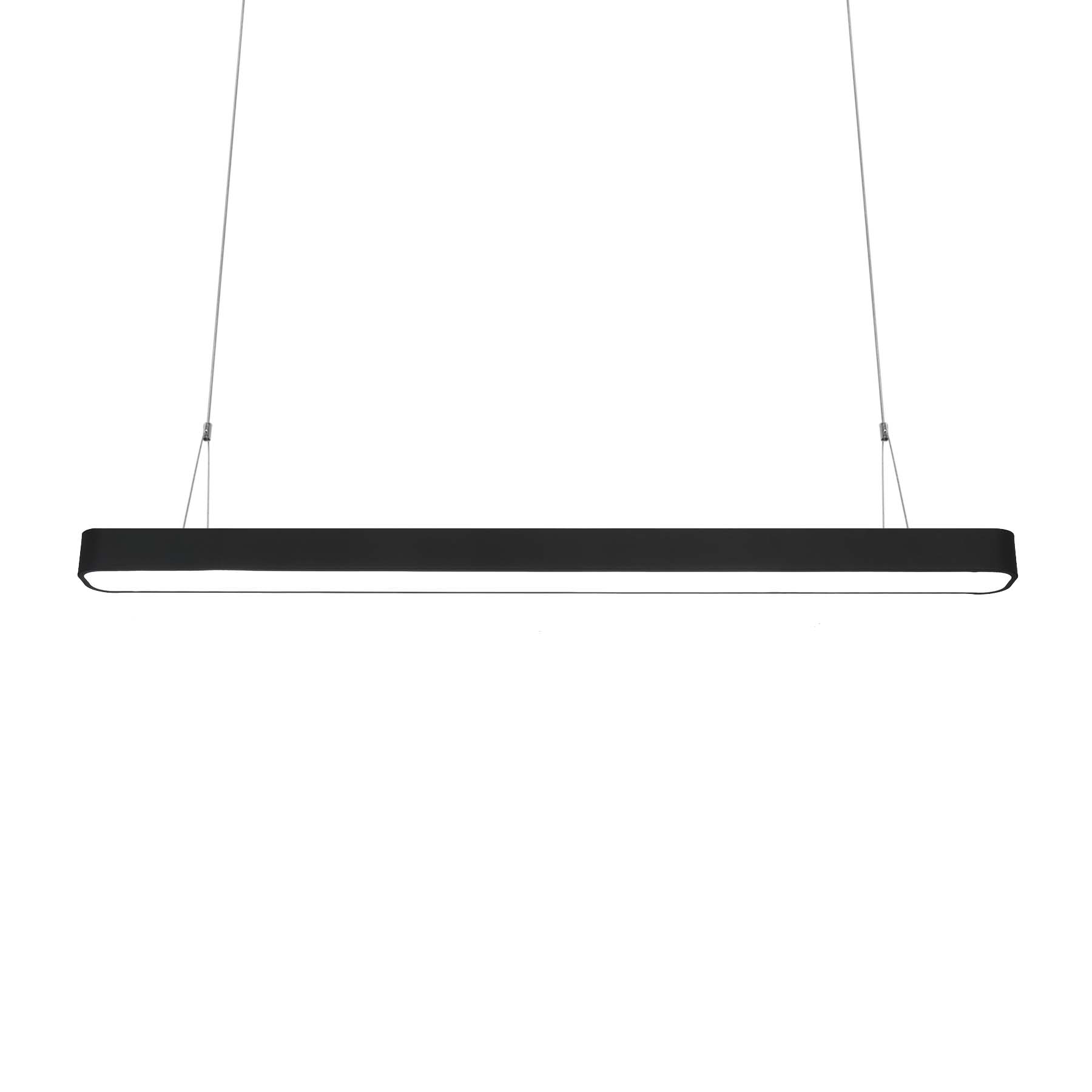 G.W.S LED Wholesale LED Pendant Light Black LED Rectangular Pendant Light 3CCT