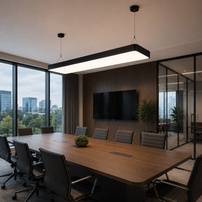 G.W.S LED Wholesale LED Pendant Light Black LED Rectangular Pendant Light 3CCT