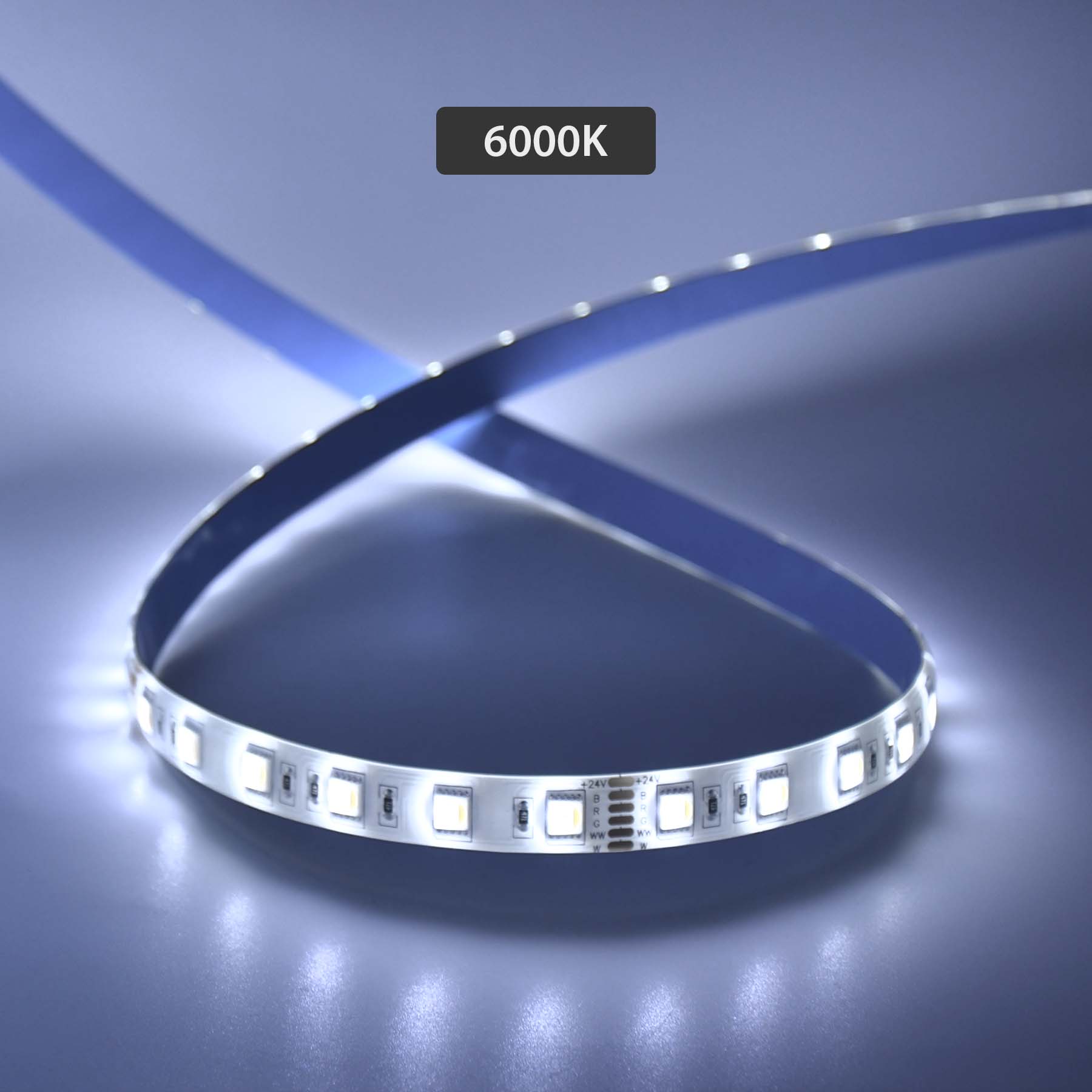 G.W.S LED Wholesale LED Strip Lights 5M / RGB+CCT LED 5050 Strip Light IP44 24V 5M 60 LEDs/M RGB+CCT