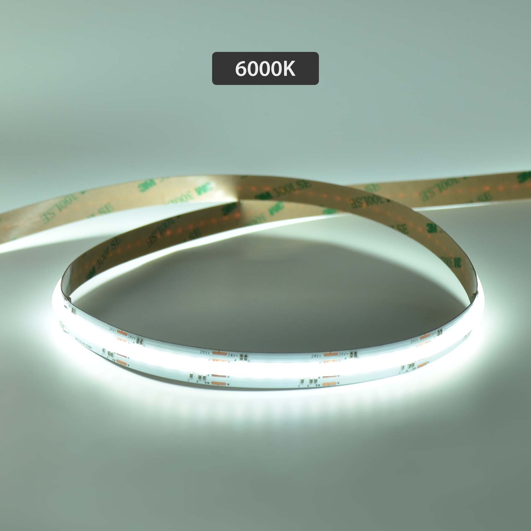 G.W.S LED Wholesale LED Strip Lights 5M / RGB+CCT LED COB Strip Light Seamless 24V 12mm RGB+CCT