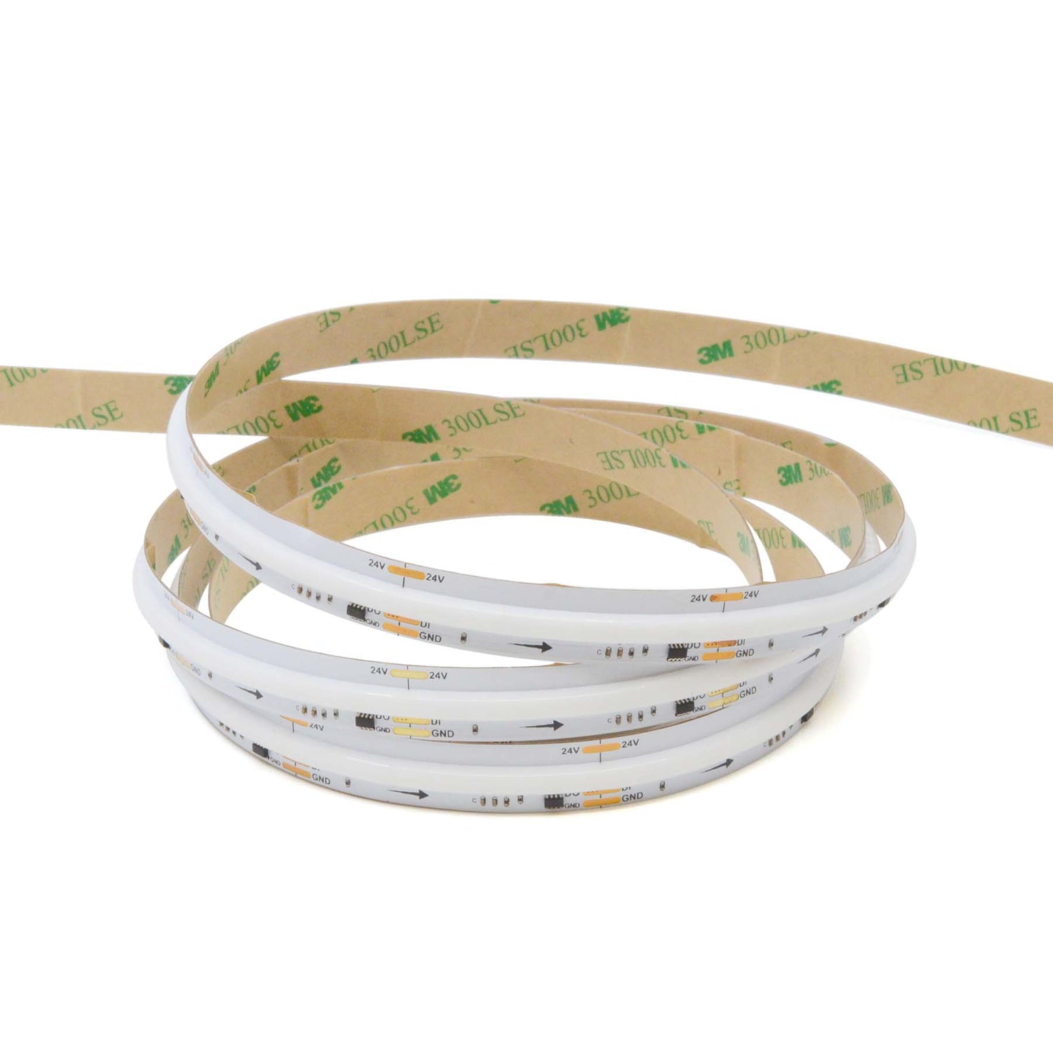 UCS2904 SPI COB RGBW LED Strip Light 24V – 5M Digital Addressable, IP2