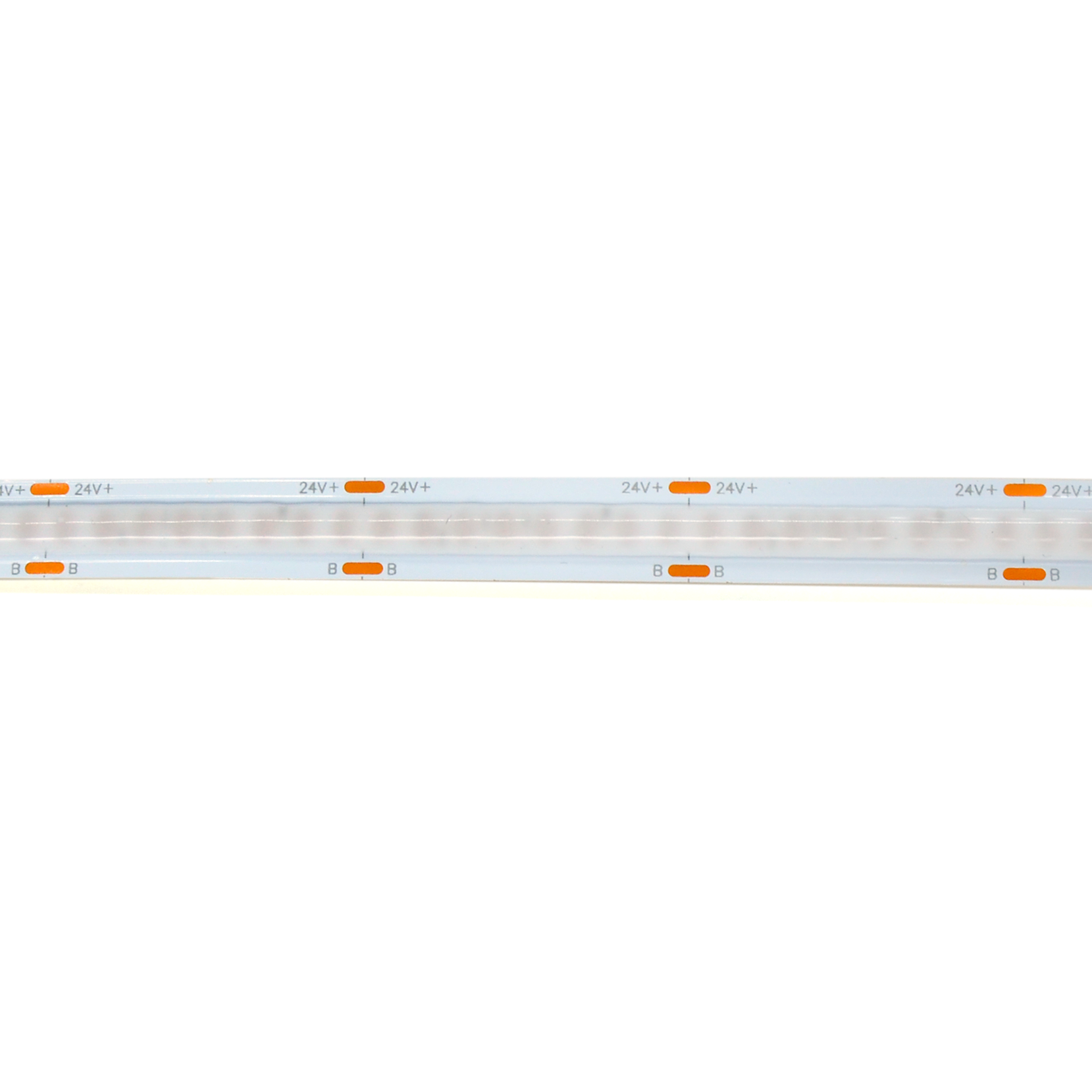 G.W.S LED Wholesale LED Strip Lights IP20 (Non-Waterproof) / RGB 10mm Wide 24V 5M RGB Seamless COB LED Strip Light 756 LEDs/M