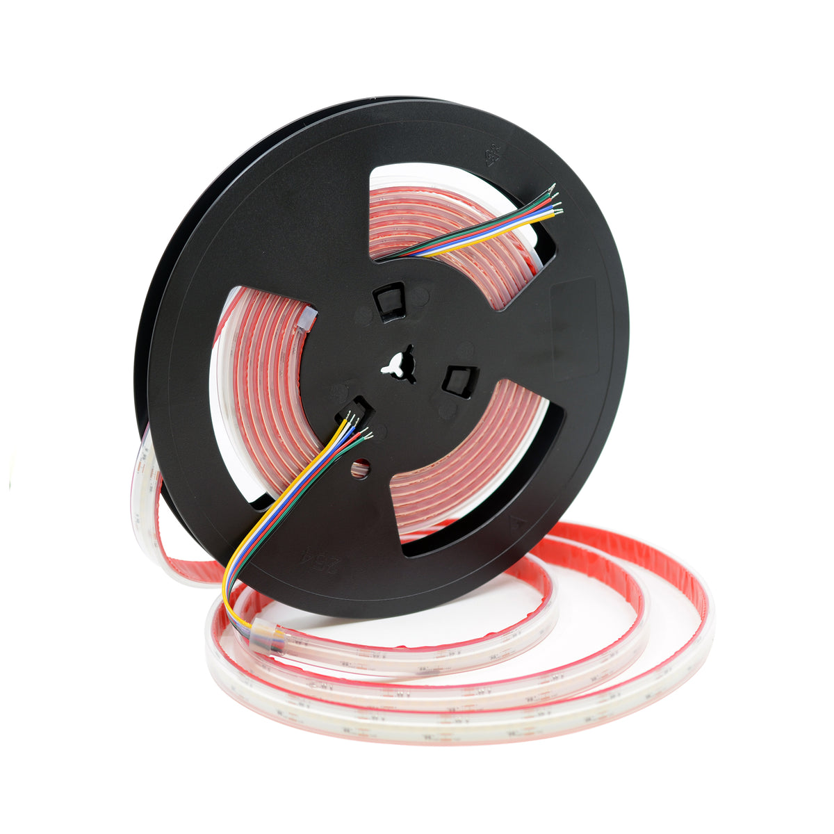 G.W.S LED Wholesale LED Strip Lights IP65 (Waterproof) / 5M / RGB+CCT LED COB Strip Light, Seamless, 5M Reel, IP20/IP65, 24V, 12mm/14mm Wide, RGB+CCT