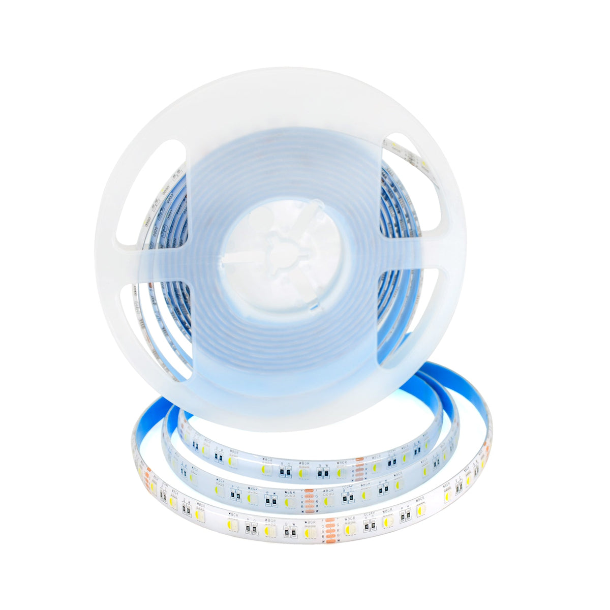 G.W.S LED Wholesale LED Strip Lights LED 5050 Strip Light, 5M Reel, IP44, 24V, 60 LEDs/M, RGB+White