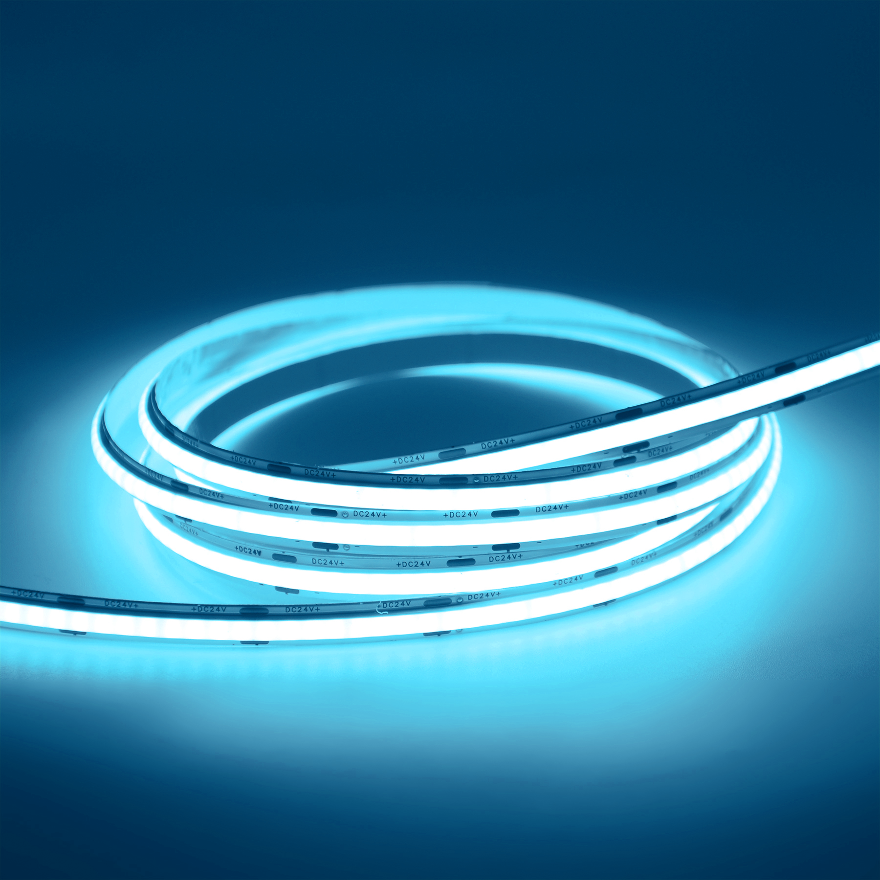 G.W.S LED Wholesale LED Strip Lights LED COB Strip Light, Seamless, 5M Reel, IP20, 24V, 8mm Wide