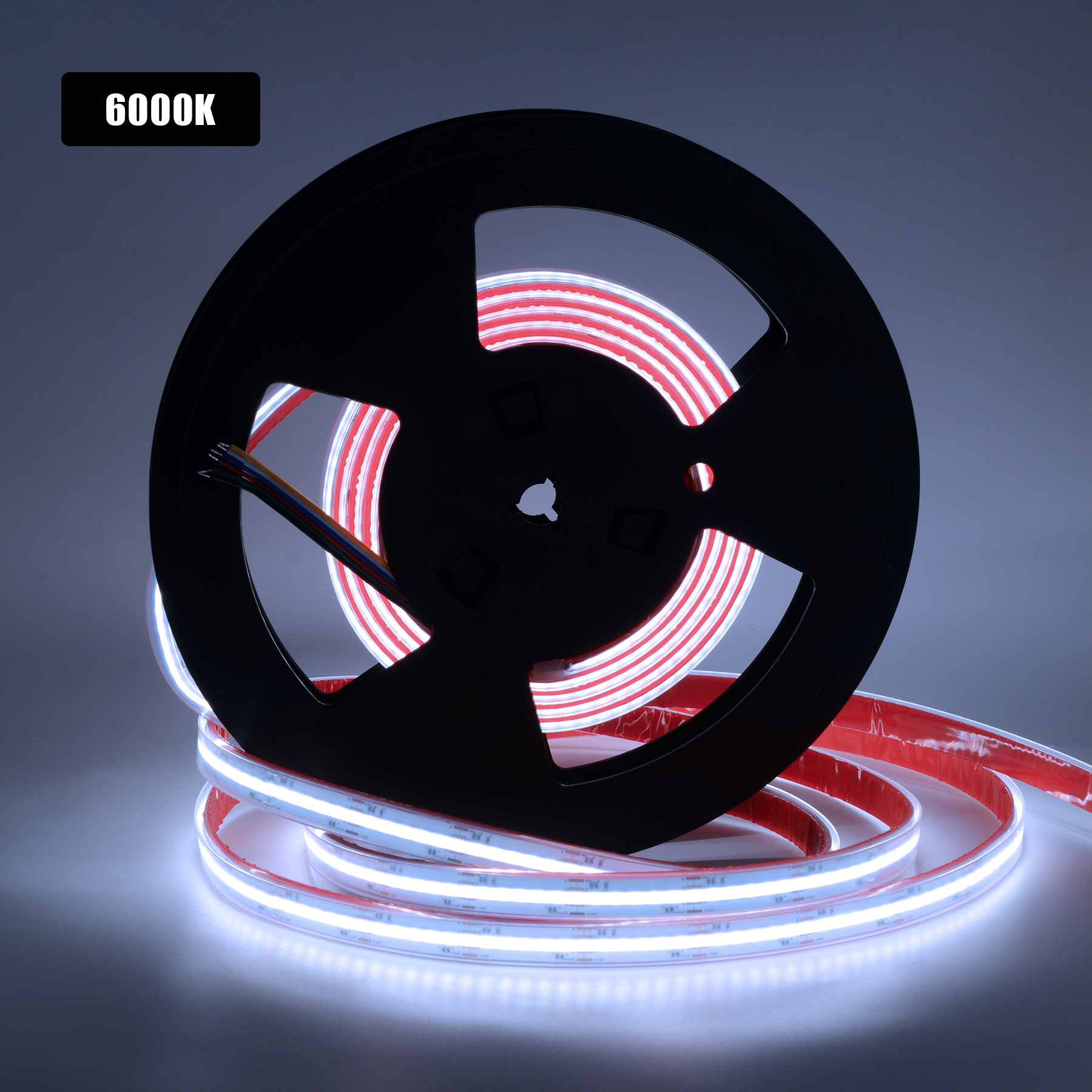 G.W.S LED Wholesale LED Strip Lights LED COB Strip Light, Seamless, 5M Reel, IP20/IP65, 24V, 12mm/14mm Wide, RGB+CCT