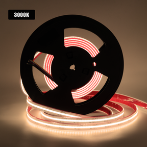 G.W.S LED Wholesale LED Strip Lights LED COB Strip Light, Seamless, 5M Reel, IP20/IP65, 24V, 12mm/14mm Wide, RGB+CCT