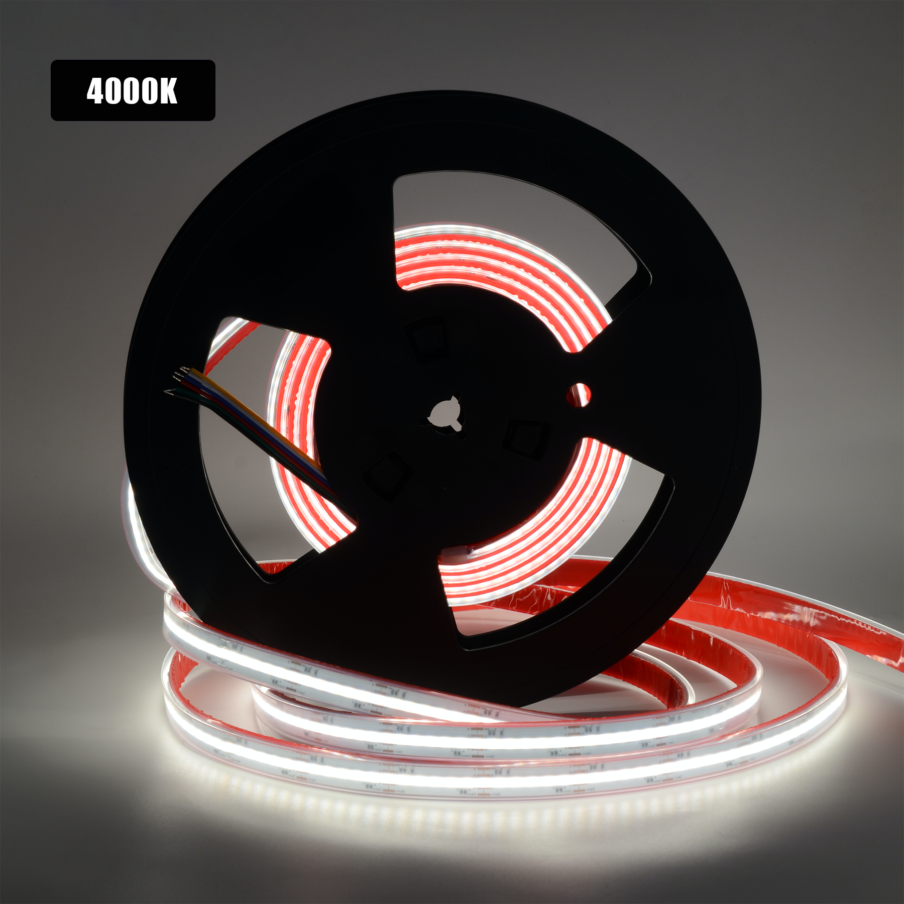 G.W.S LED Wholesale LED Strip Lights LED COB Strip Light, Seamless, 5M Reel, IP20/IP65, 24V, 12mm/14mm Wide, RGB+CCT