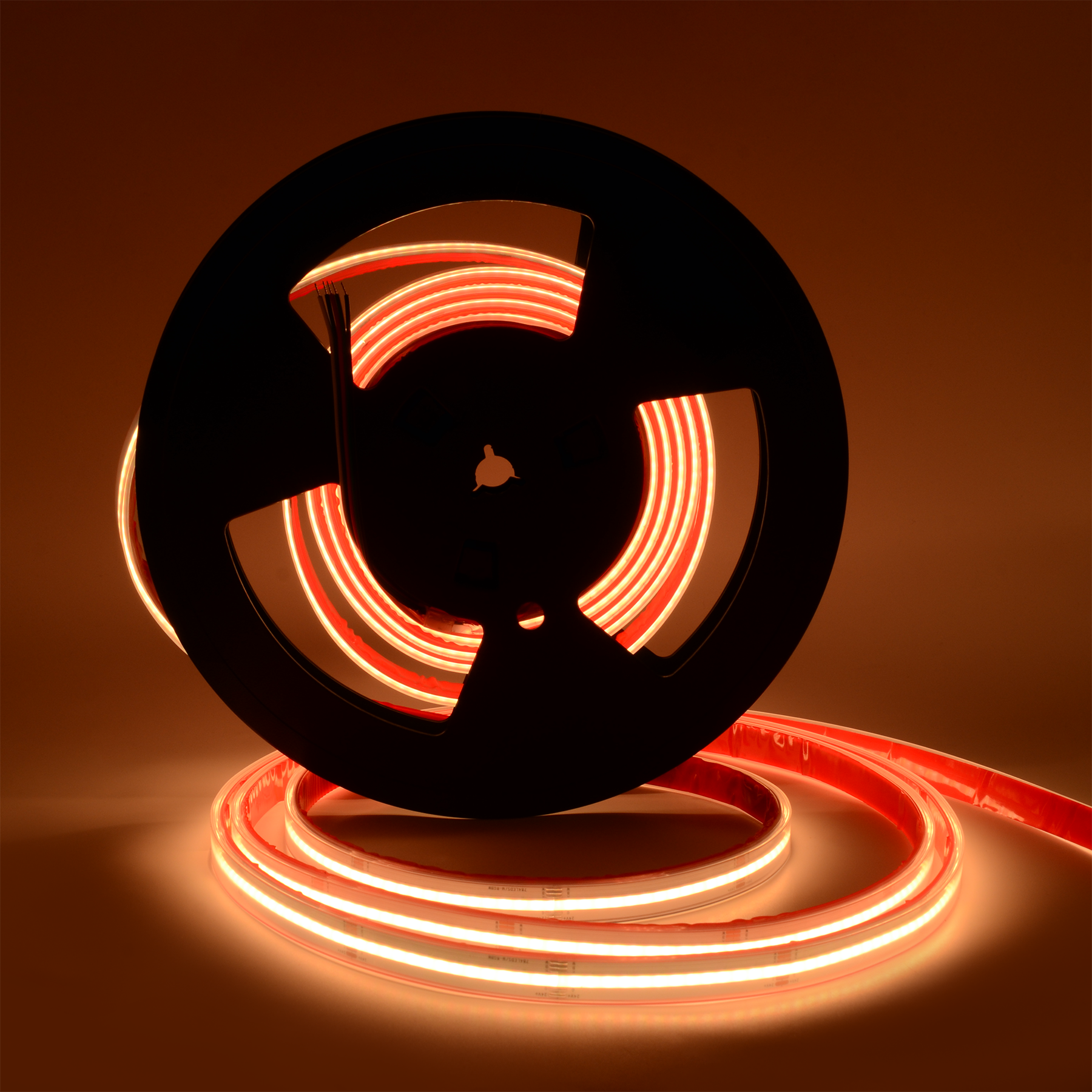 G.W.S LED Wholesale LED Strip Lights LED COB Strip Light, Seamless, 5M Reel, IP20/IP67, 24V, 12mm/14mm Wide, RGB+Warm White