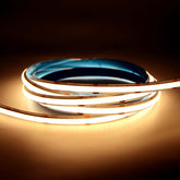 G.W.S LED Wholesale LED Strip Lights Strip Only / 5M / Extra Warm White (2700K) LED COB Strip Light, Seamless, 5M Reel, IP20, 24V, 8mm Wide