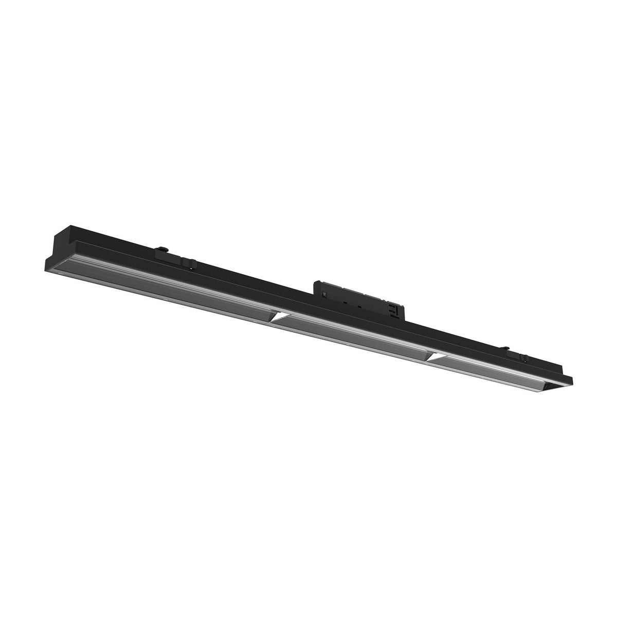G.W.S LED Wholesale Ltd. Black / 20W / No LED Linear Track Light With Acrylic Optic Lens 3CCT