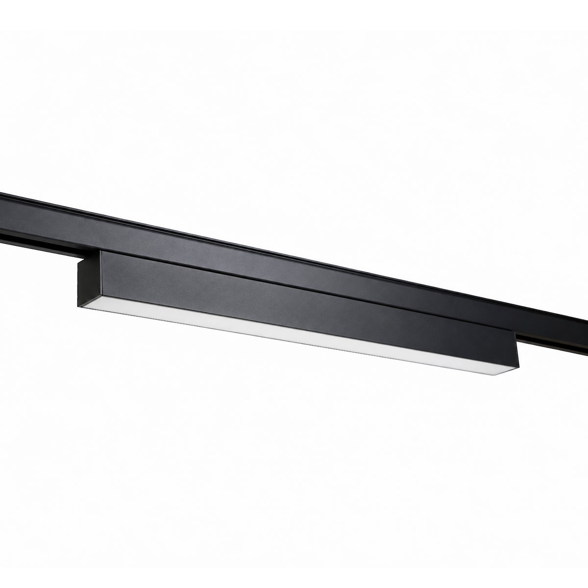 G.W.S LED Wholesale Ltd. Black / 2FT / No 3-Circuit (4-Wire) Universal LED Linear Opal Diffuser Track Light (3CCT)