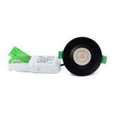 G.W.S LED Wholesale Ltd. Ceiling Light Fixtures Black / 1 Fire Rated LED Downlight Dimmable Dual Wattage 5W/8W 4CCT