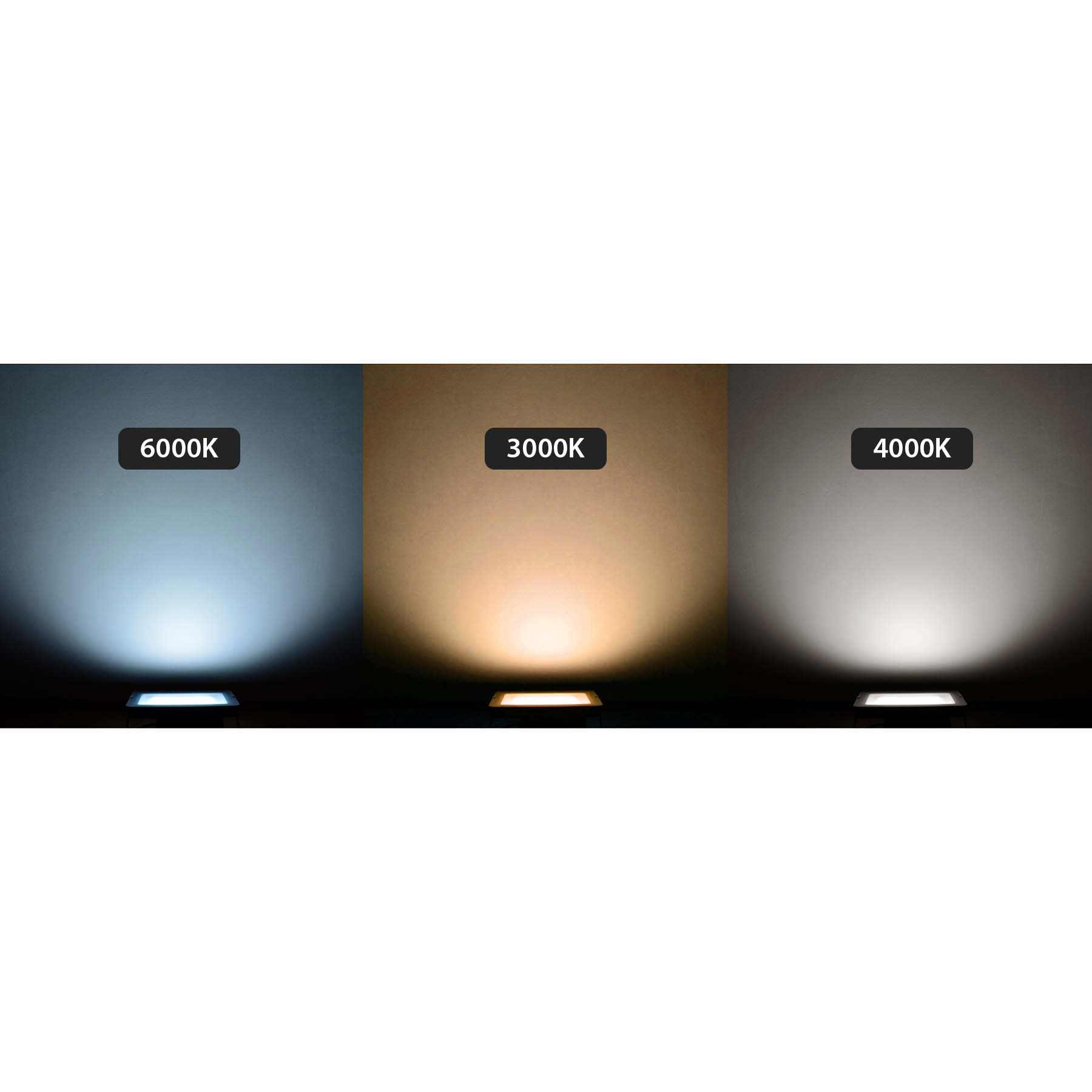 G.W.S LED Wholesale Ltd. Infinity LED Floodlight Infinity Black Casing LED Flood Light With Dusk Till Dawn Sensor