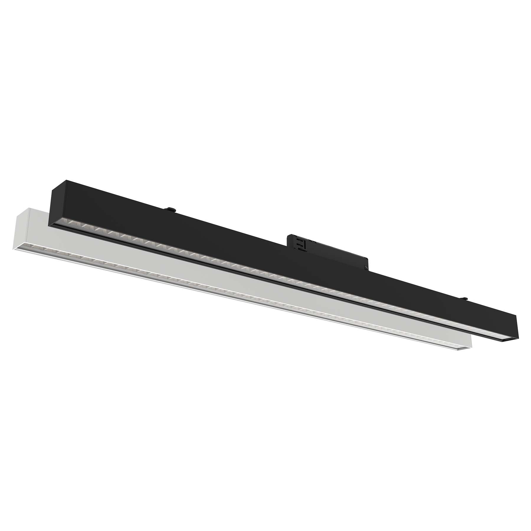 LED Linear Track Light With Opal Diffuser 3CCT